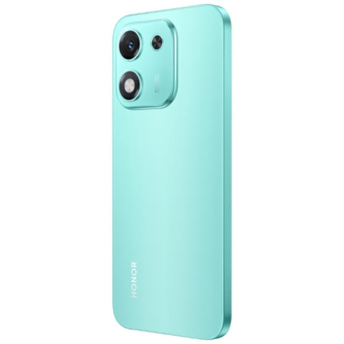 Honor X70i, 12 Go + 256 Go, lecteur d'empreintes digitales intégré, écran 6,7 pouces, MagicOS 9.0, Android 15.0, Dimensity 7025 Ultra Octa Core, réseau : 5G, OTG, NFC (cyan) SH17QC784-09